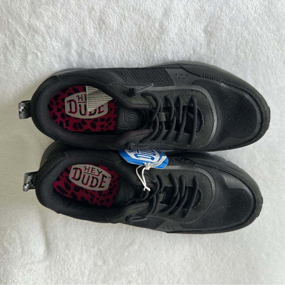 Hey Dude Charcoal Sneakers